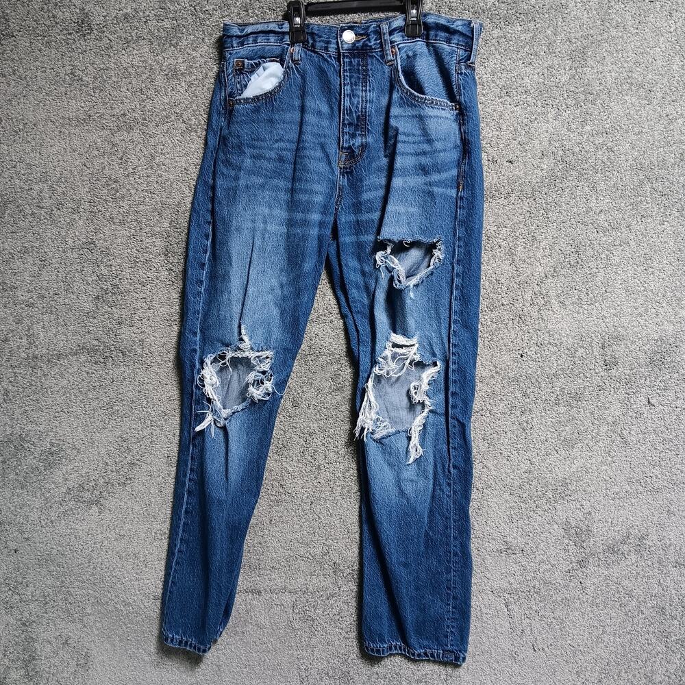 Aeropostale Jeans Men’s 32x30 90s Baggy Ripped Button Fly